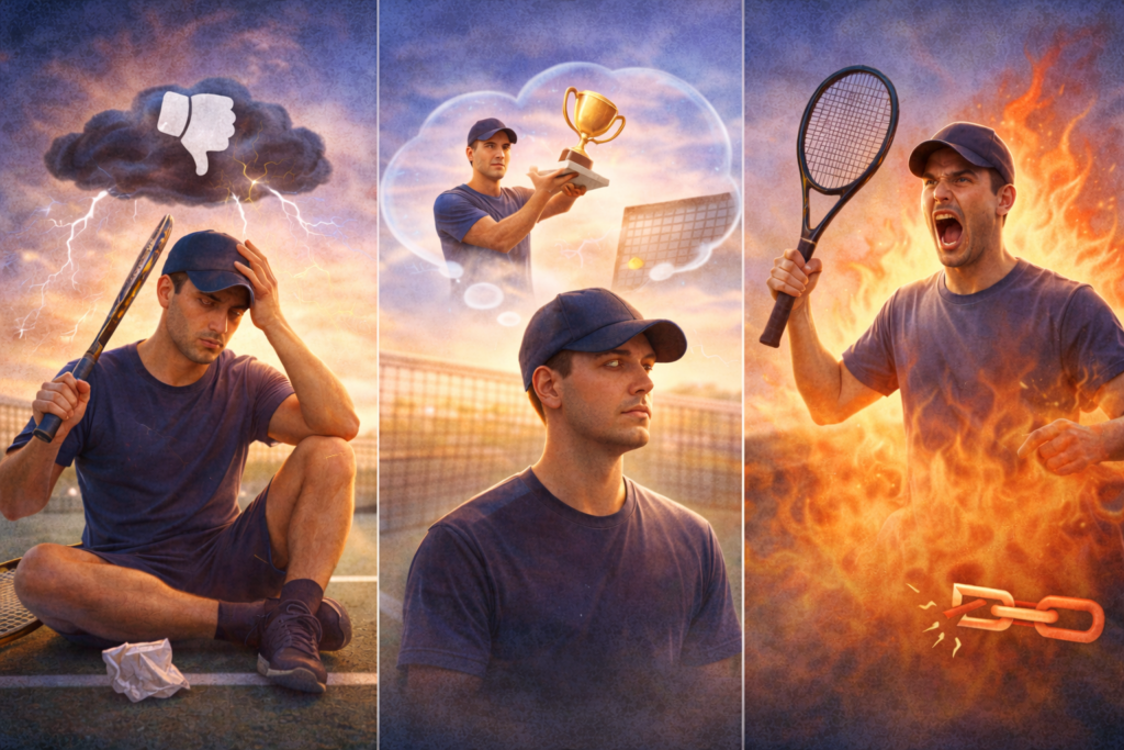 Préparation mentale tennis - 3 erreurs à ne pas faire