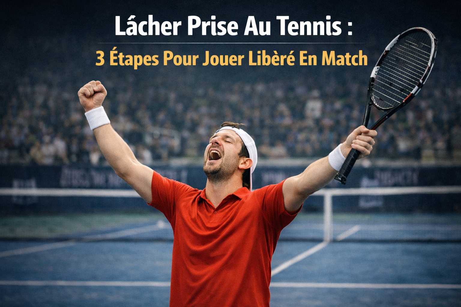 Lâcher prise au tennis - 3 étapes simples